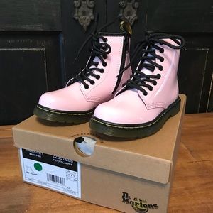 baby pink dr martens